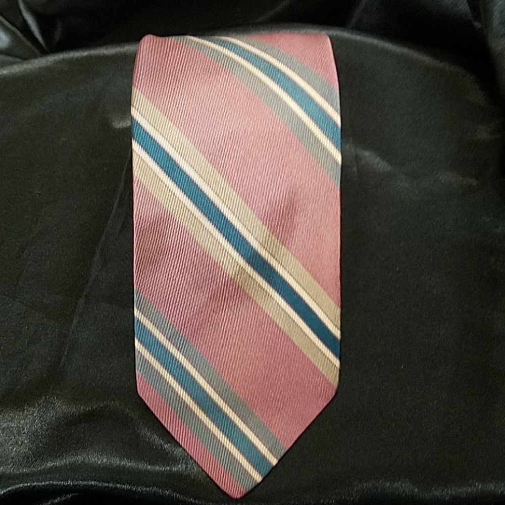 ROBERT TALBOTT for The Hound - Silk Striped Tie